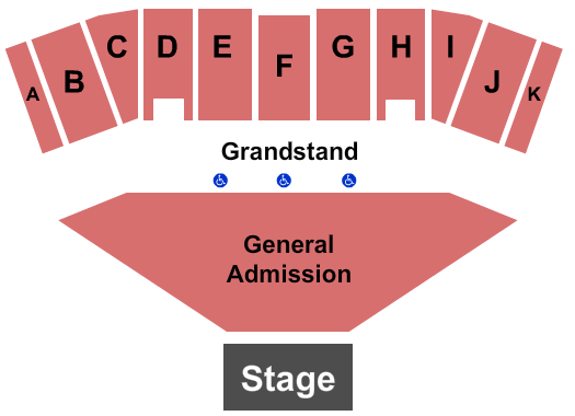 North Dakota State Fairgrounds Limp Bizkit Seating Chart